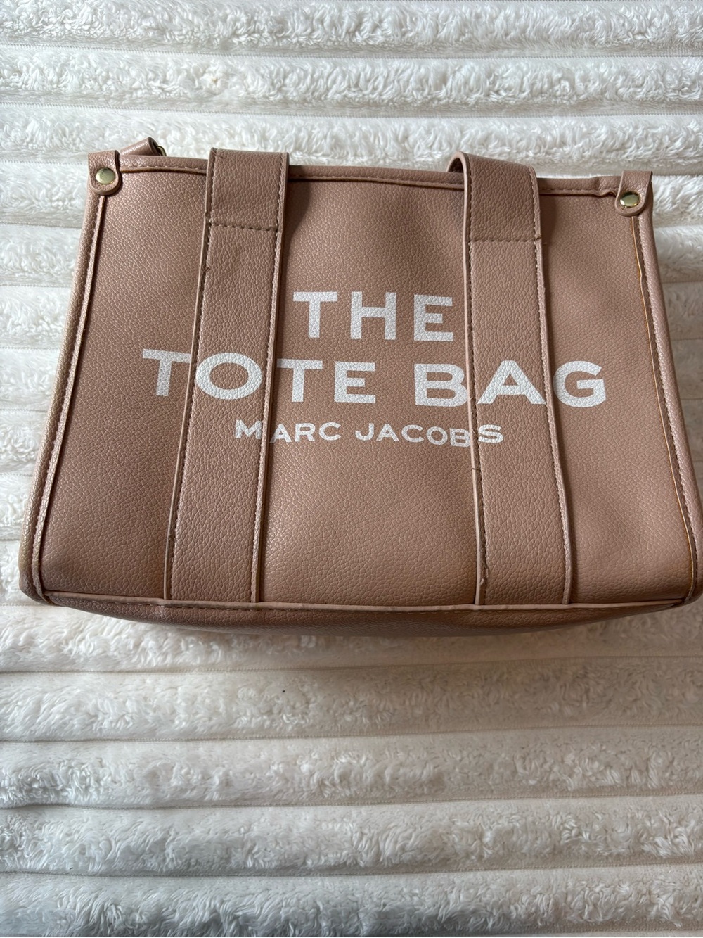 Marc Jacobs Beige The Tote Bag